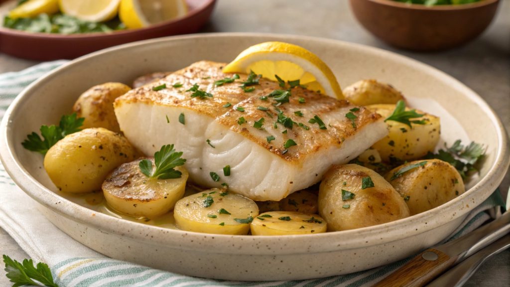 Bacalhau à Lagareiro, a food in portugal