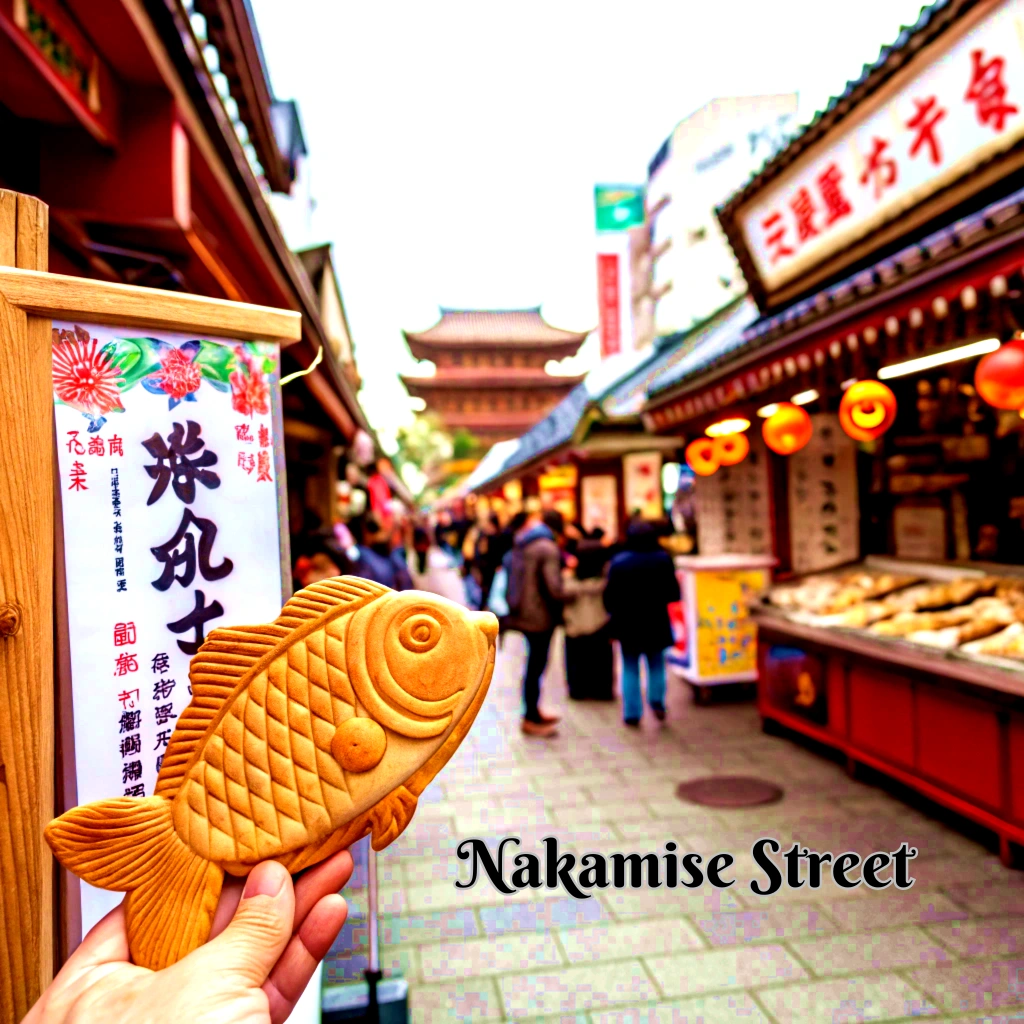 taiyaki tokyo food guide