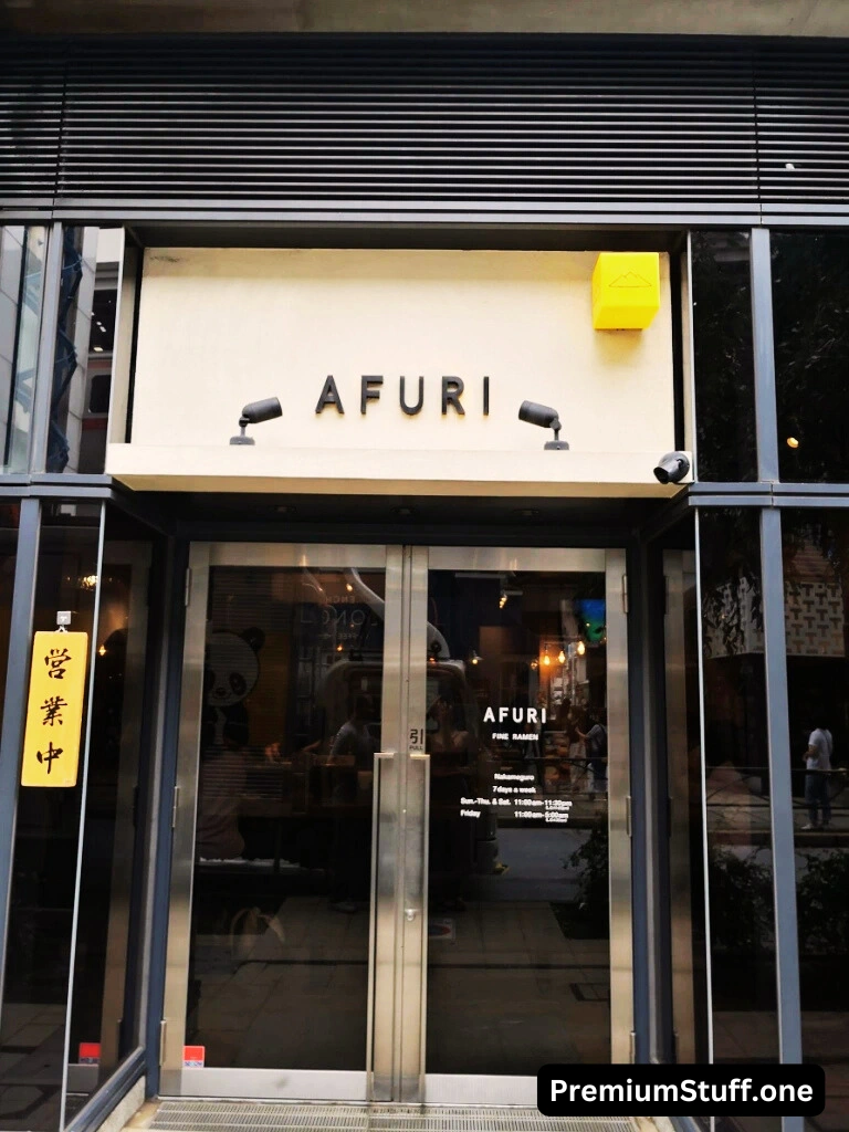 afuri restaurants in tokyo