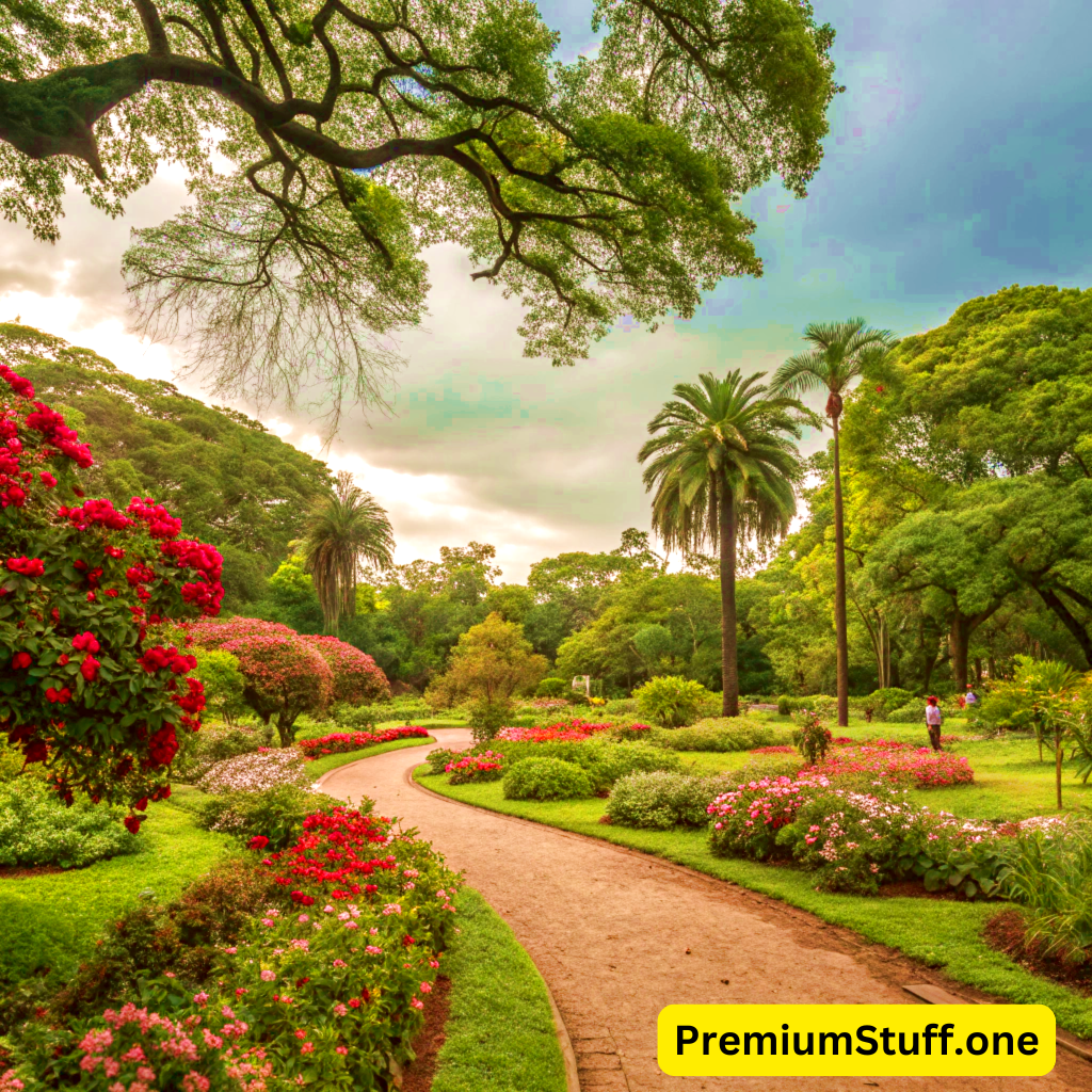 Botanical Garden in parque urquiza